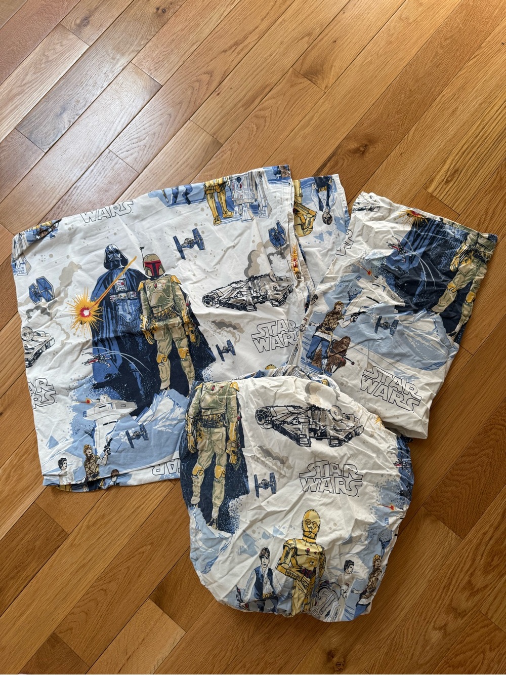 Pottery Barn Kids Star Wars The Empire Strikes Back Twin Sheet Set